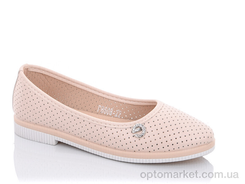Купить Балетки дитячі 000-PB608-22 Horoso бежевий, фото 1