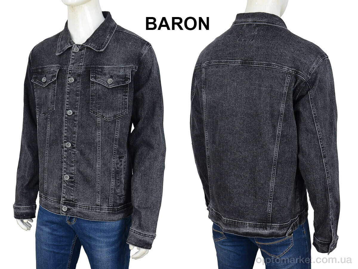 Купить Куртка чоловічі 000831 Baron сірий, фото 4