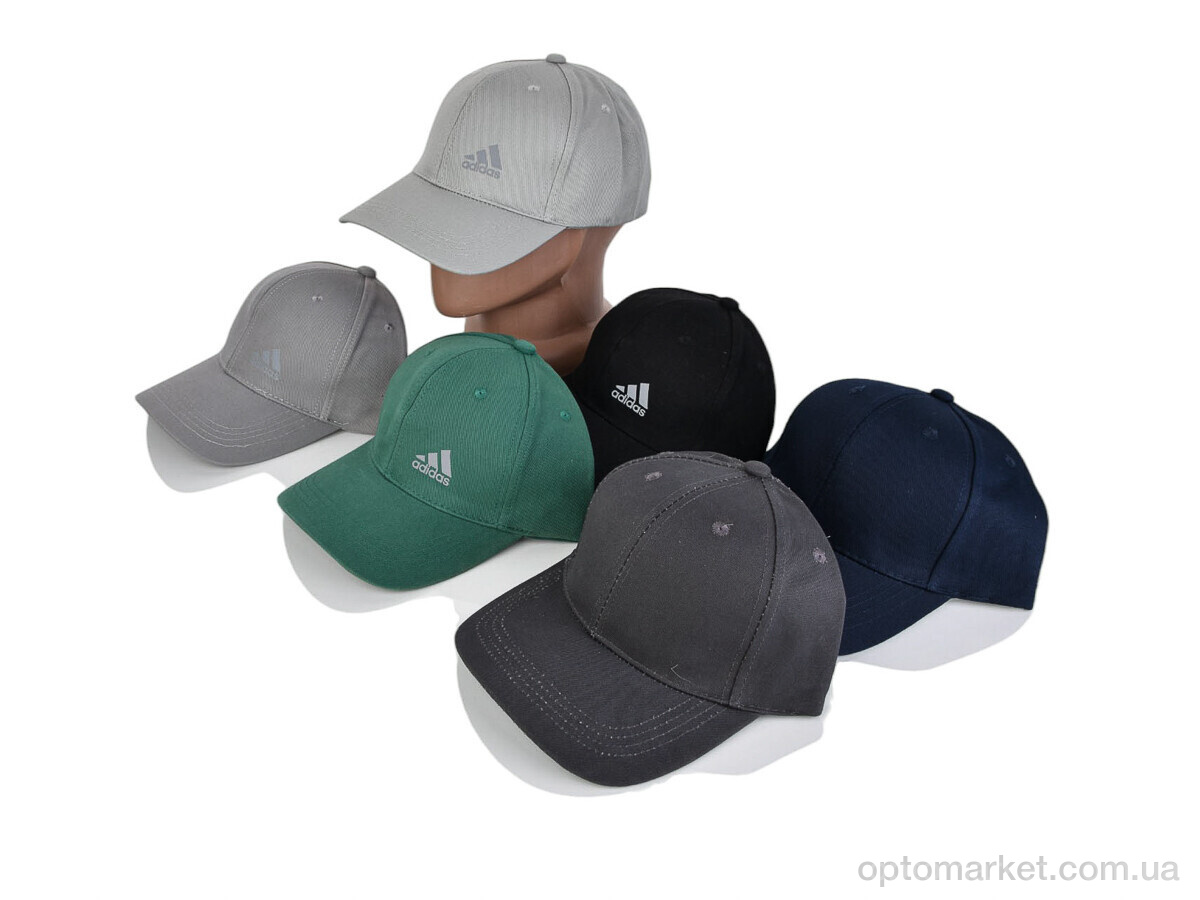 Купить Кепка чоловічі 001-12 mix (58) A.idas мікс, фото 2