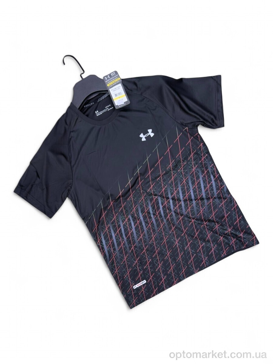 Купить Футболка чоловічі 001-14 black U_A.mo.r чорний, фото 2