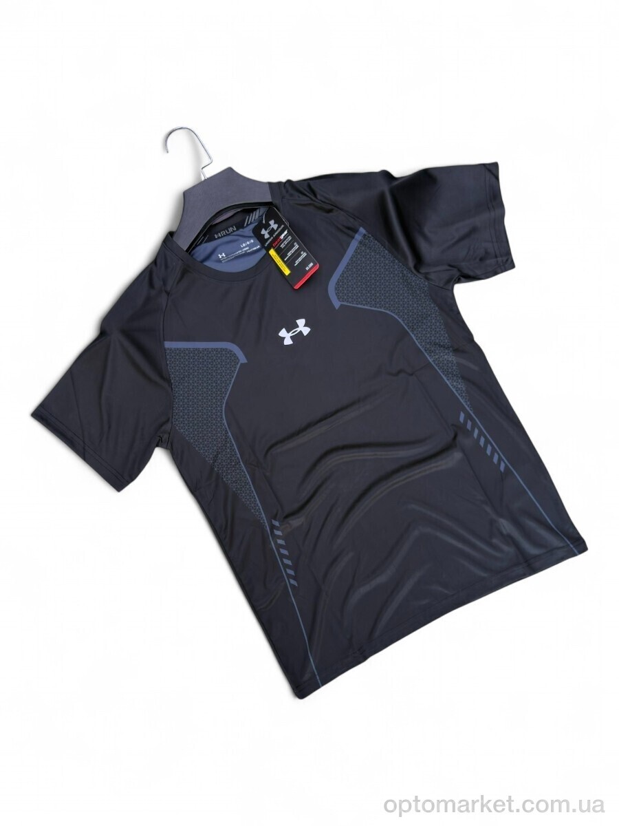 Купить Футболка чоловічі 001-24 black U_A.mo.r чорний, фото 2