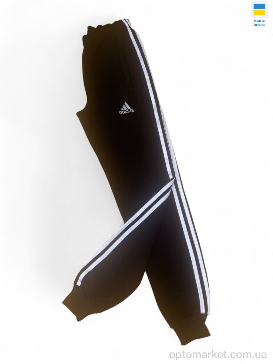 Купить Спортивні штаны чоловічі 001-3 AD чорний A.idas чорний, фото 2