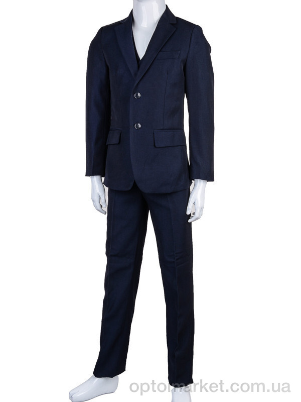 Купить Костюм дитячі 001 navy Black Blue синій, фото 1