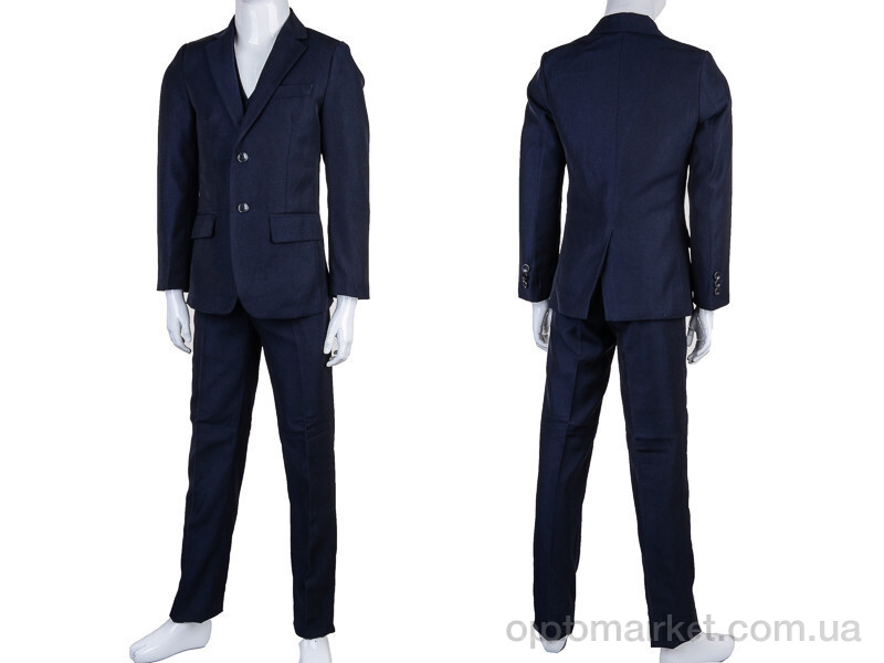 Купить Костюм дитячі 001 navy Black Blue синій, фото 3