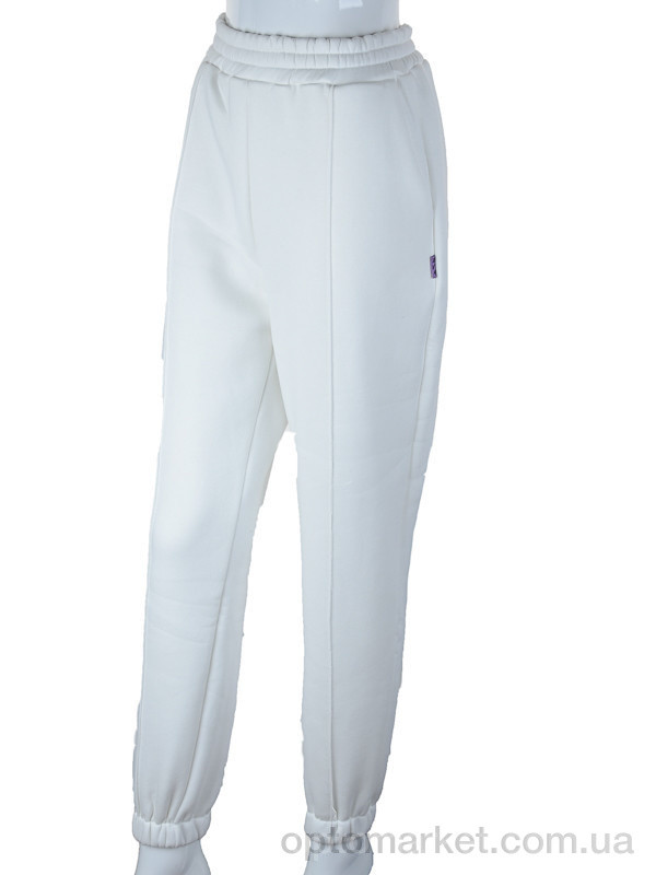 Купить Спортивні штани жіночі 001 white Eva білий, фото 1