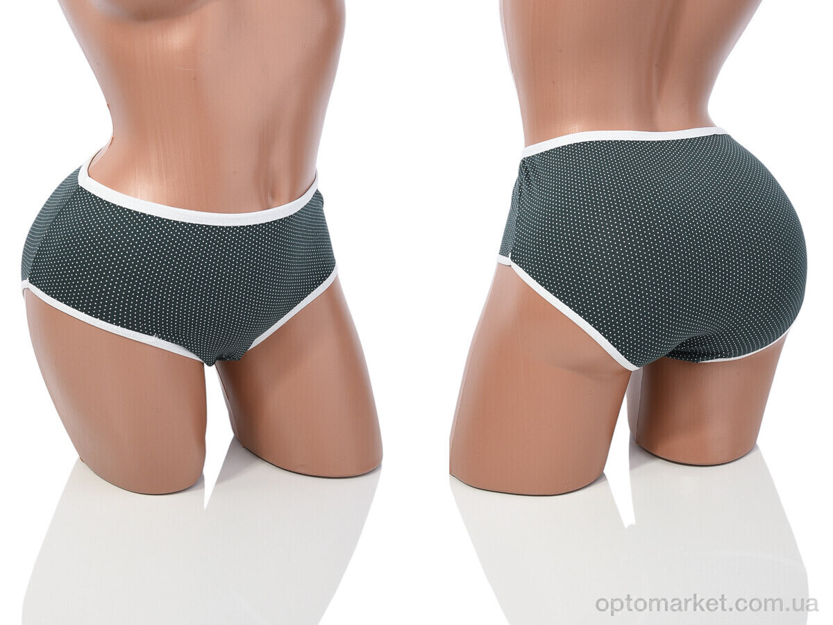 Купить Трусы жіночі 002-08-1 green (2XL) 08990 Obuvok зелений, фото 3