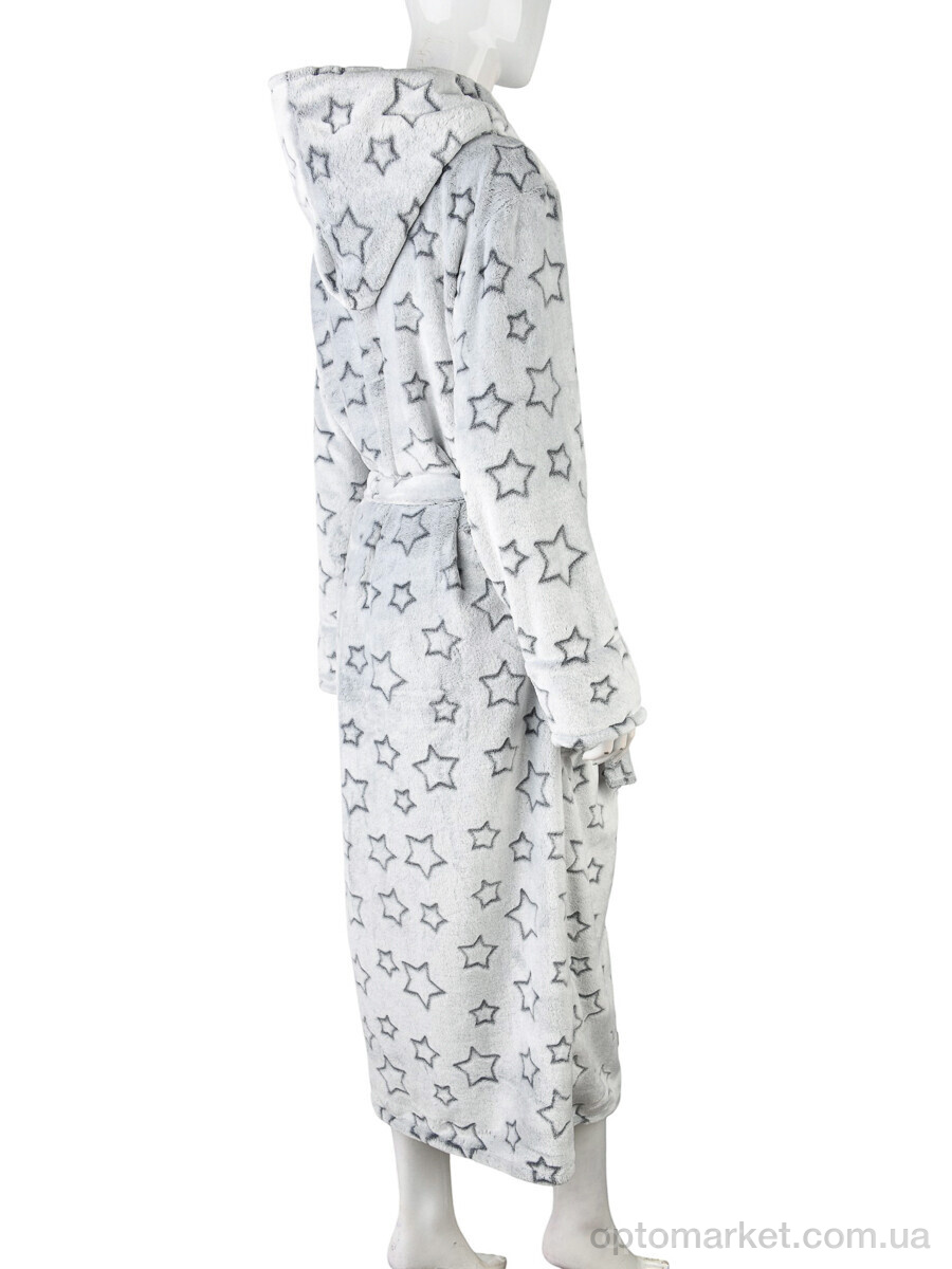 Купить Халат жіночі 002-10 grey Banko сірий, фото 2