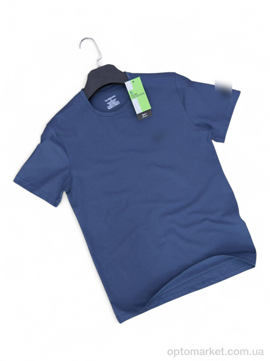 Купить Футболка чоловічі 002-18 blue N.ke синій, фото 1