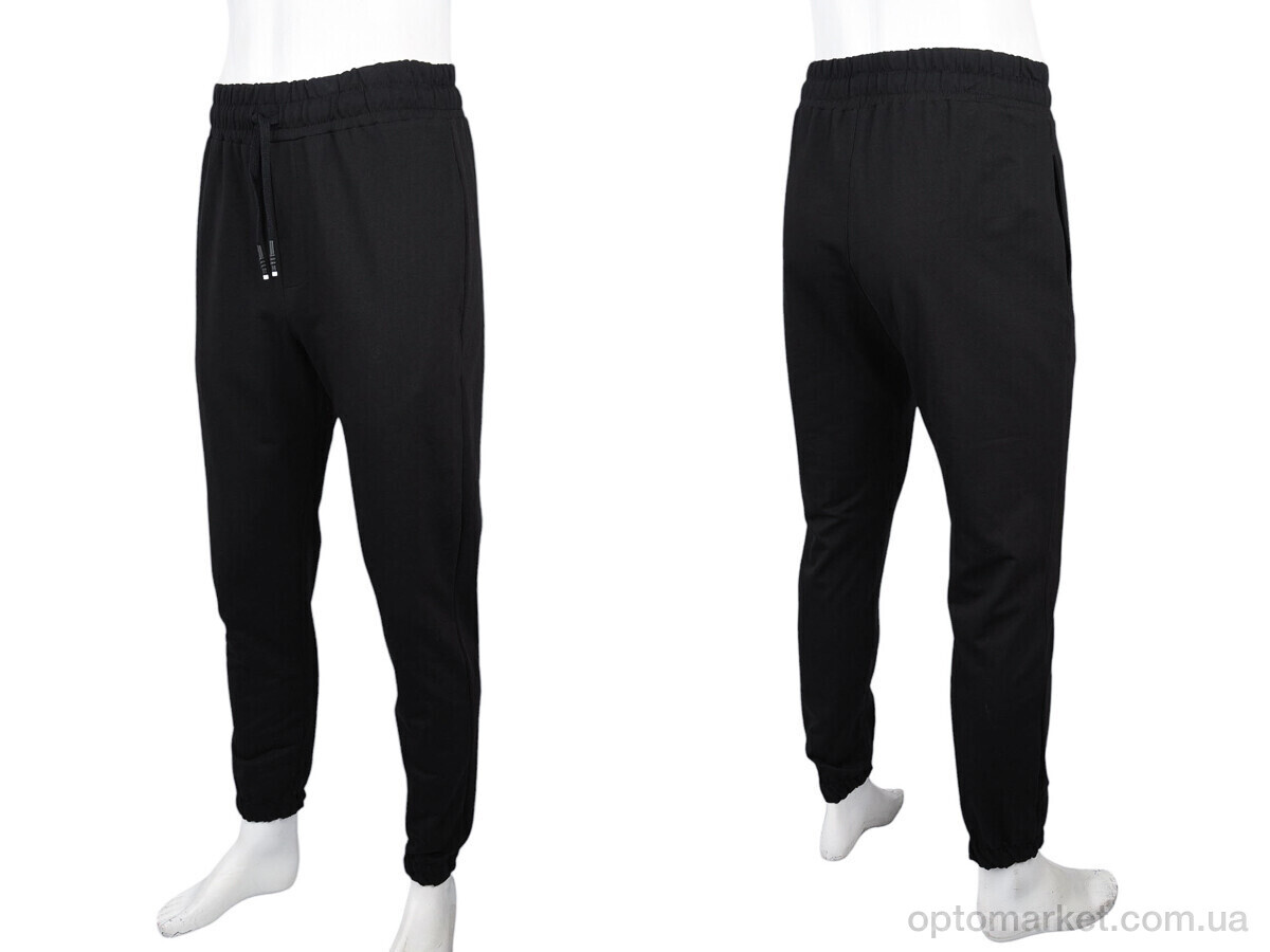 Купить Брюки чоловічі 002-2 black 4 seasons чорний, фото 3