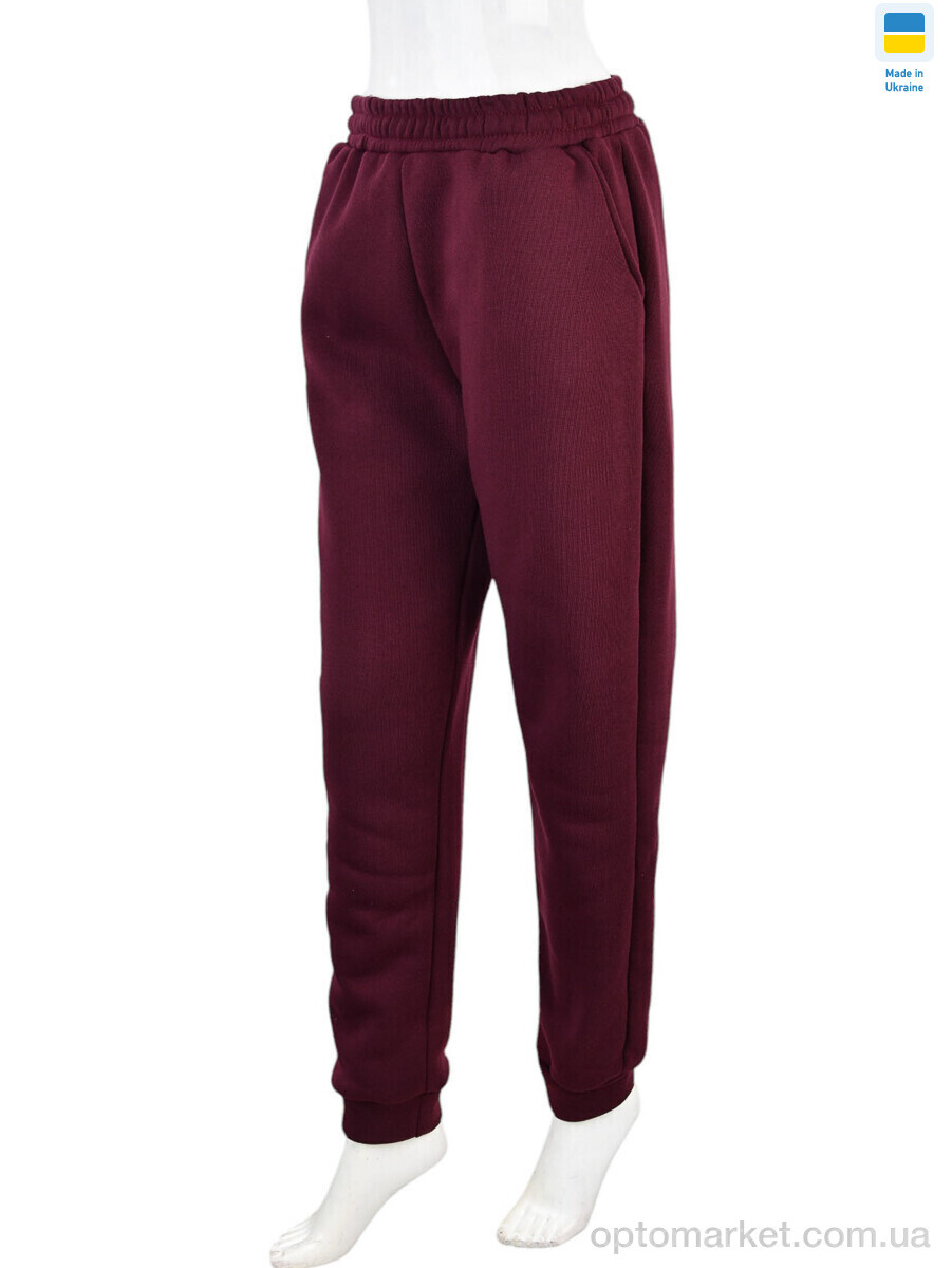 Купить Спортивні штаны жіночі 002-2 bordo Banko бордовий, фото 1