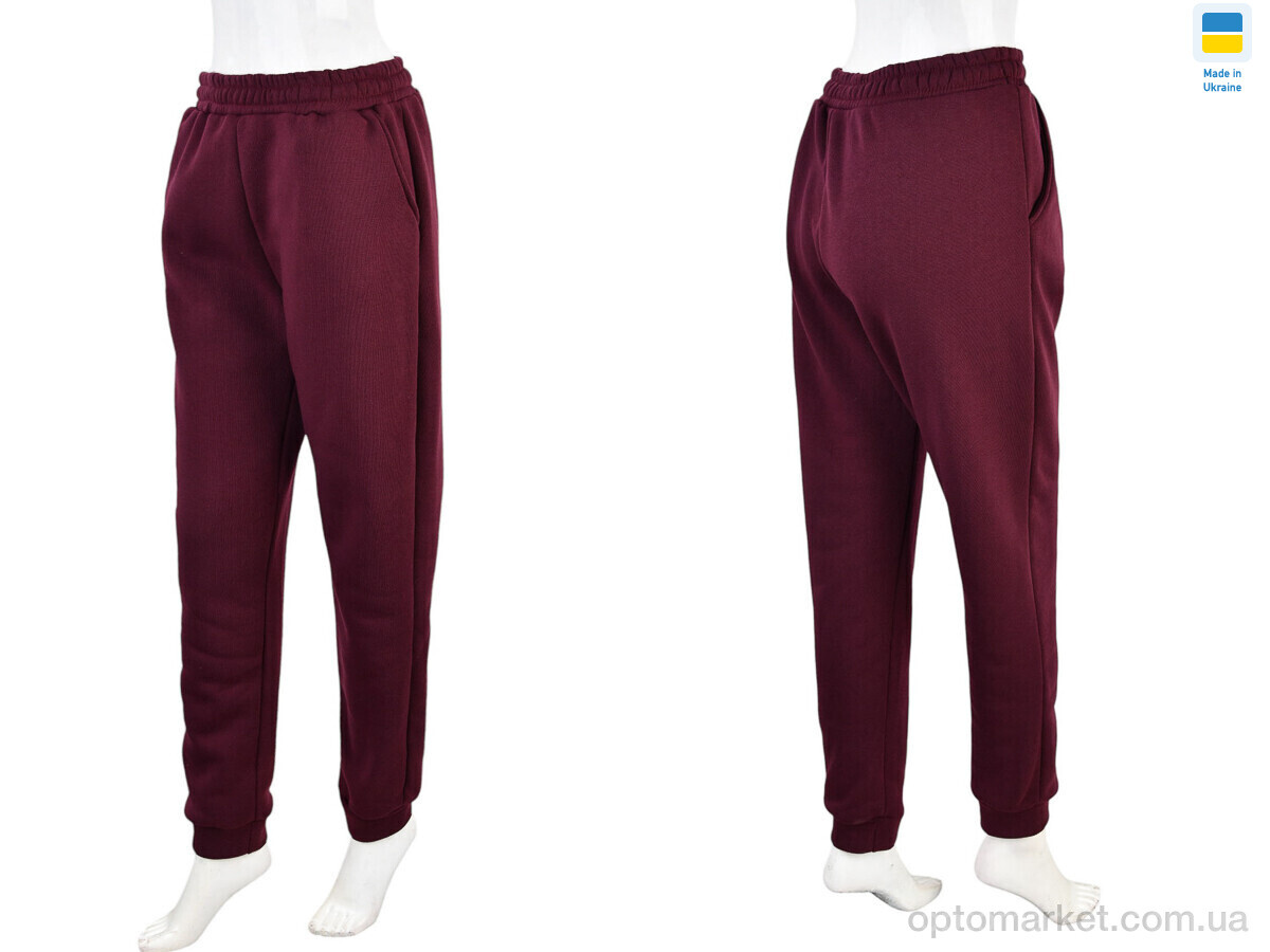 Купить Спортивні штаны жіночі 002-2 bordo Banko бордовий, фото 3