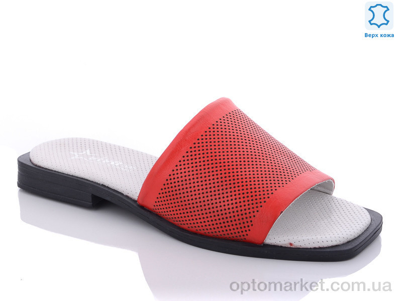 Купить Шльопанці жіночі 002-3 red Viva Star червоний, фото 1
