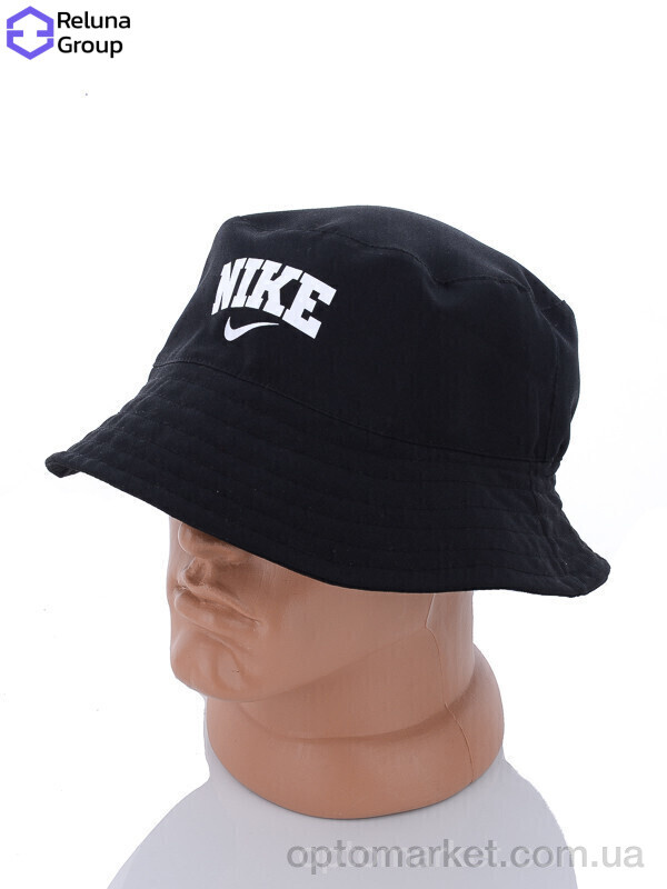 Купить Панама чоловічі 002-6 black N.ke чорний, фото 2