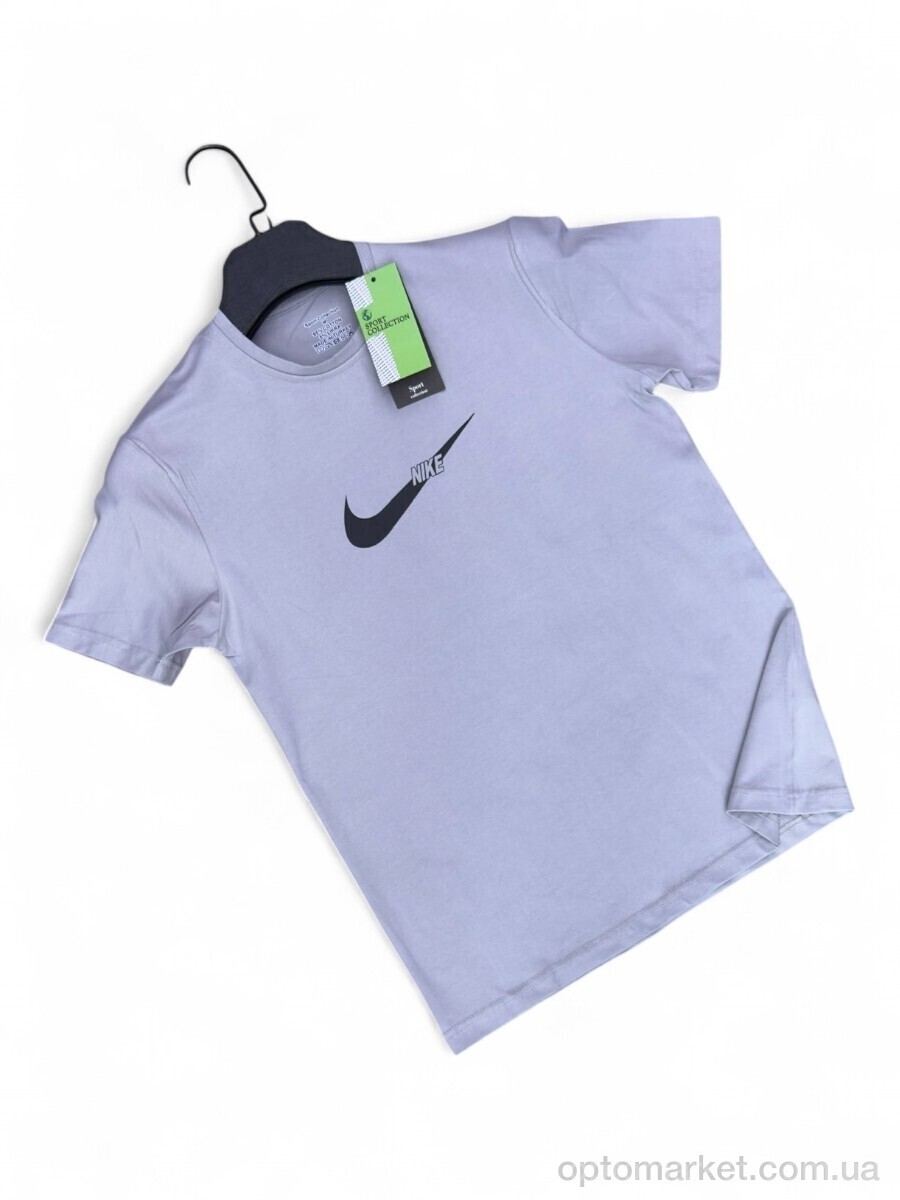 Купить Футболка чоловічі 002-7 white N.ke білий, фото 2