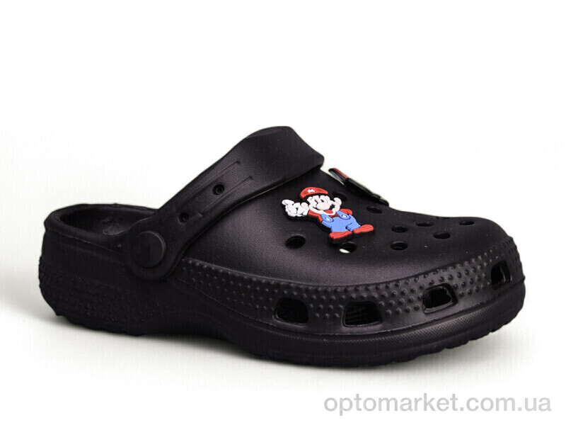 Купить Крокси дитячі 002-9 (30-35) STT чорний, фото 1