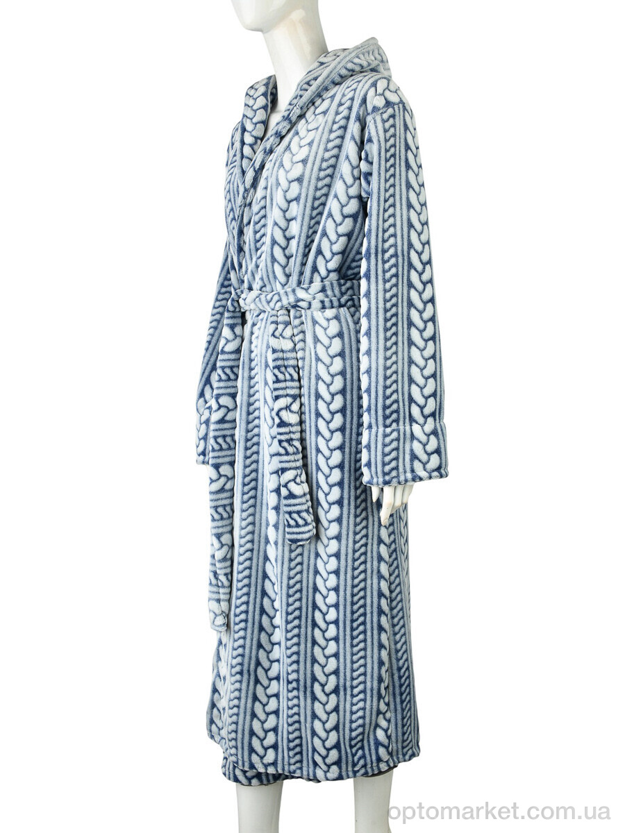 Купить Халат жіночі 002-9 blue Banko синій, фото 1