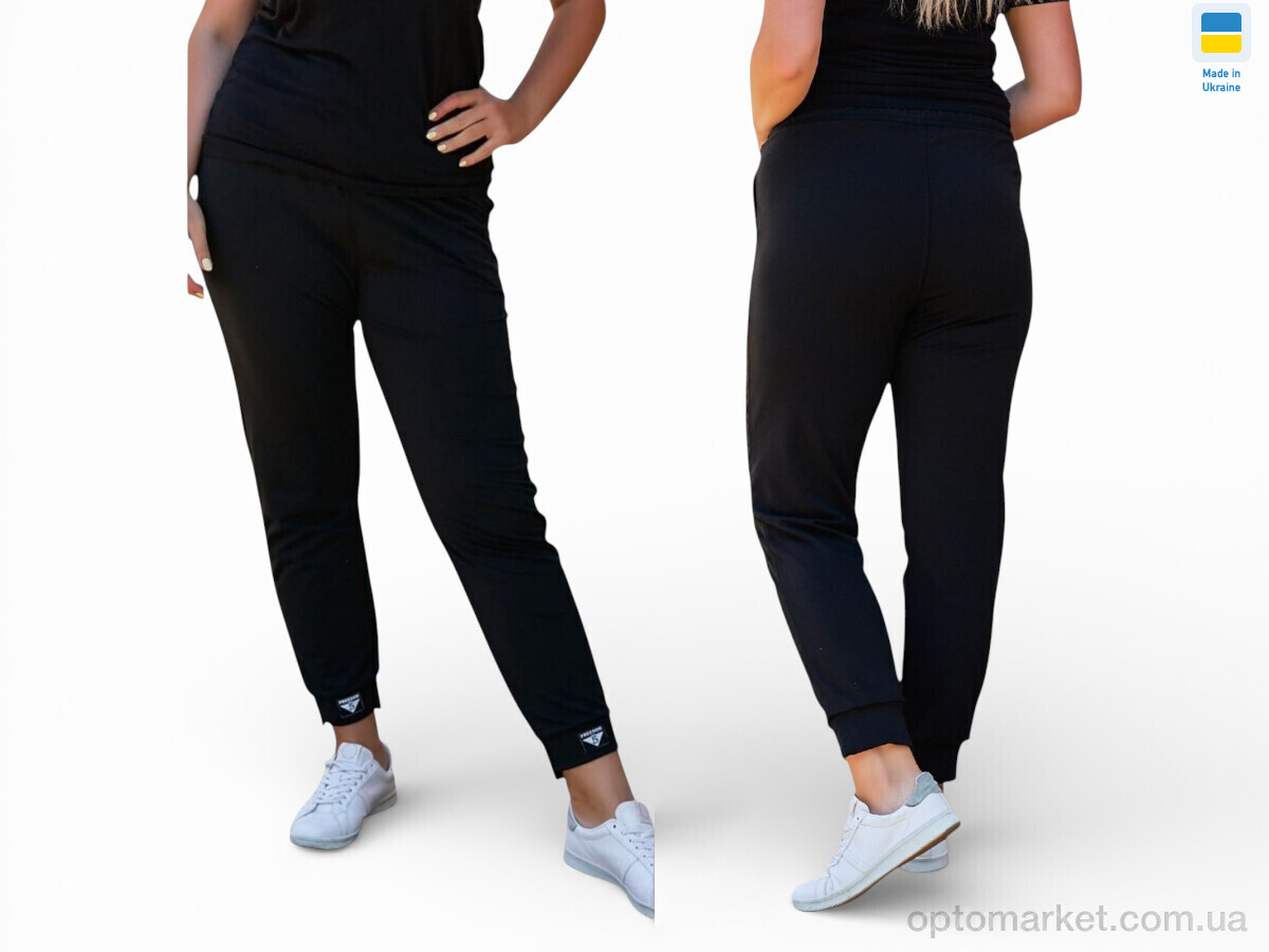 Купить Спортивні штаны жіночі 0022 чорний Margo чорний, фото 1