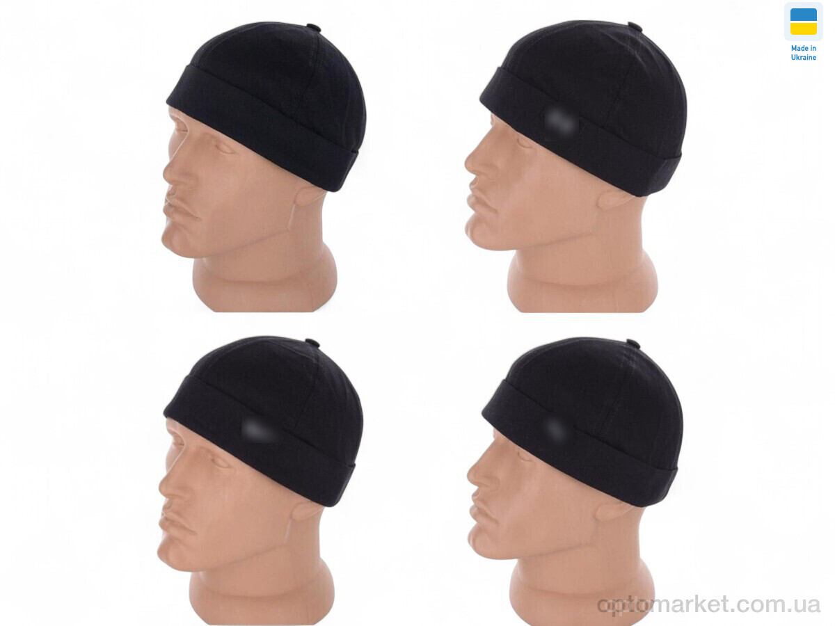 Купить Шапка чоловічі 0022 докерка Mabi чорний, фото 1