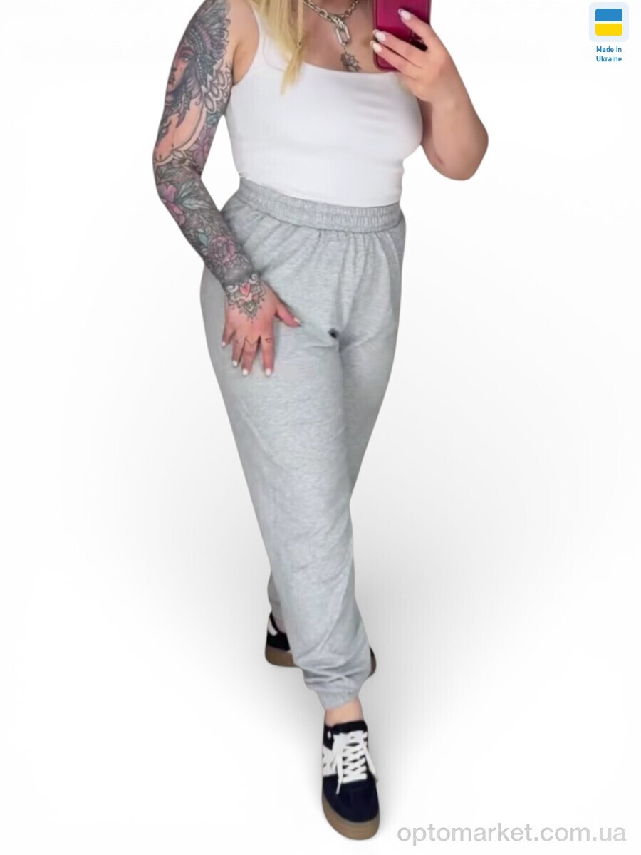 Купить Спортивні штаны жіночі 0023 сірий (XL-4XL) Margo сірий, фото 1