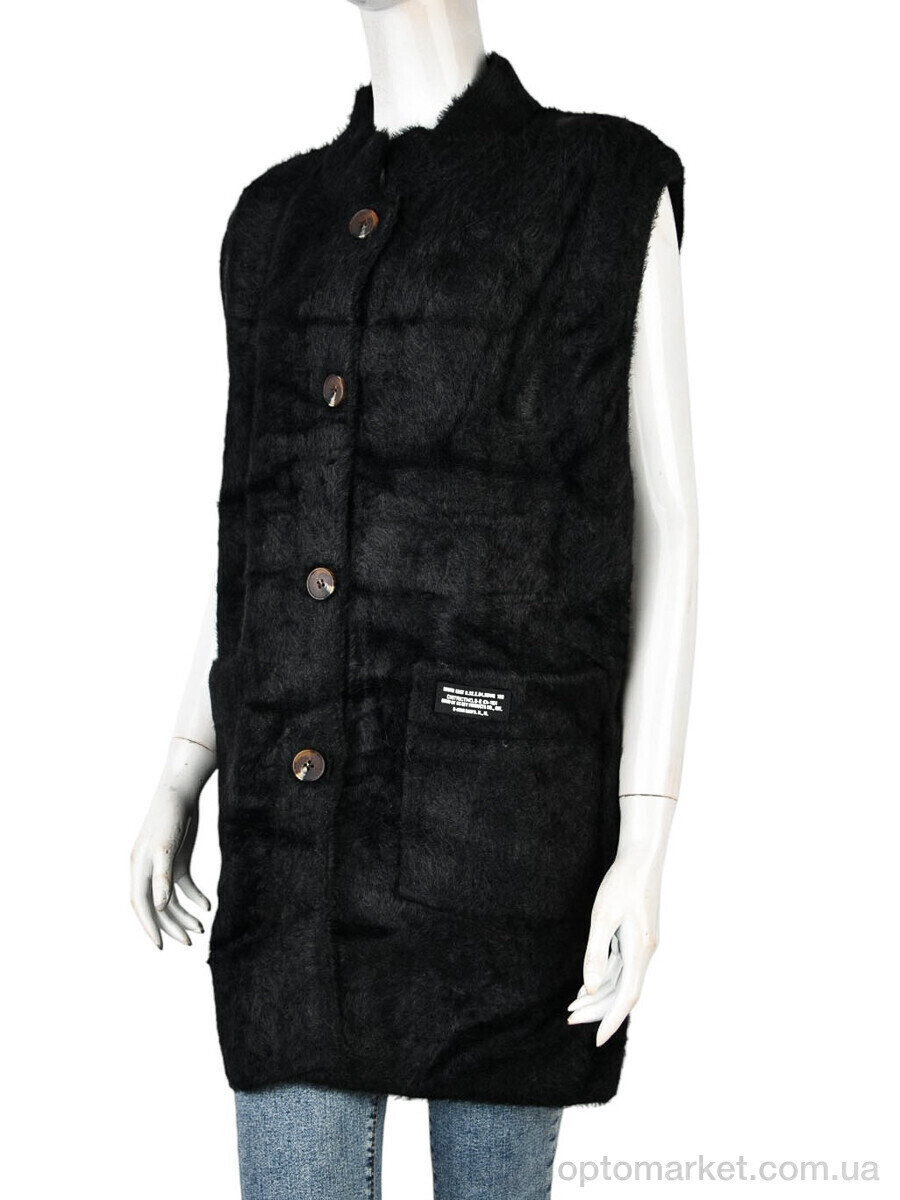 Купить Жилетка жіночі 0028 black Edel чорний, фото 1