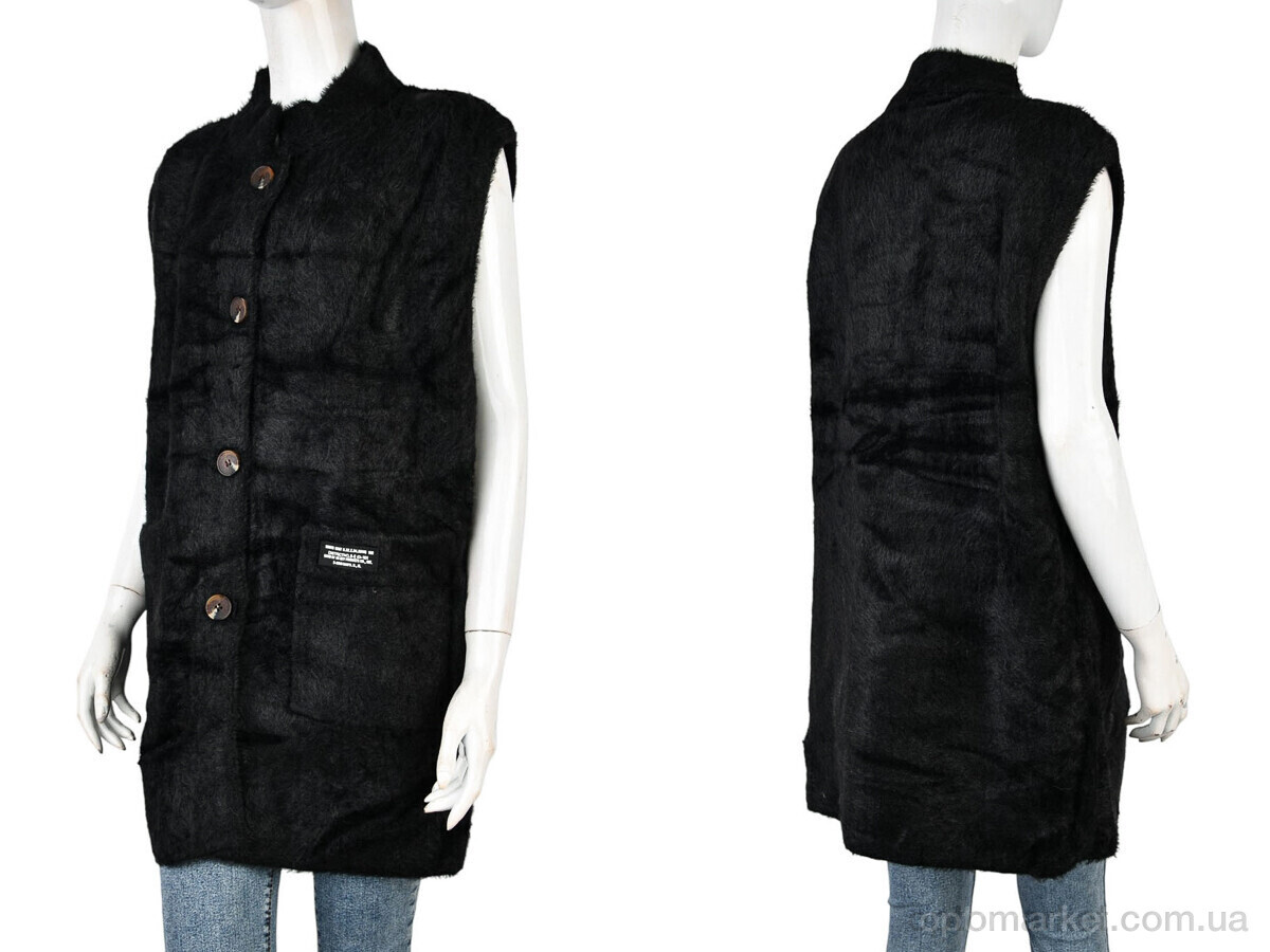 Купить Жилетка жіночі 0028 black Edel чорний, фото 3