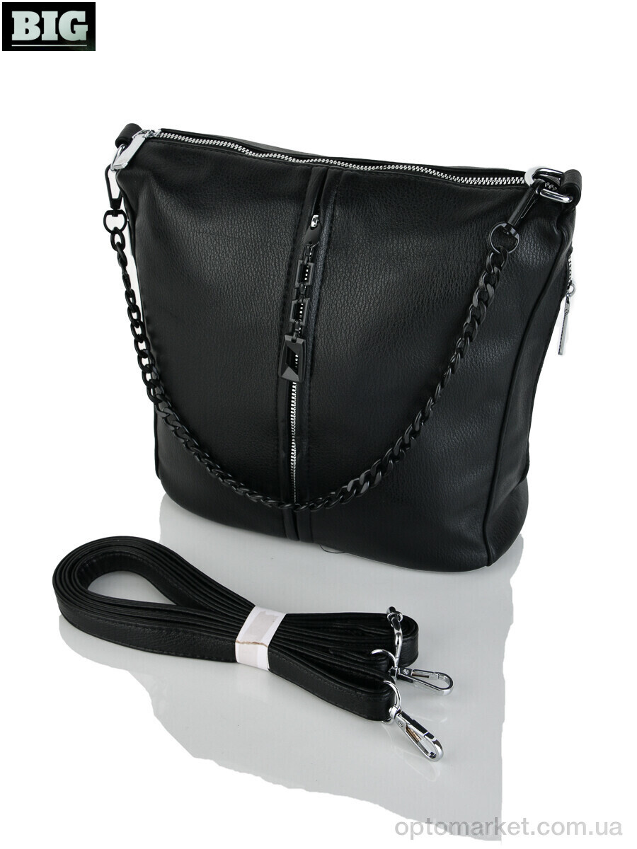 Купить Сумка женская 003-1 black YiRui чорний, фото 1