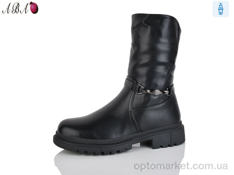 Купить Черевики жіночі 003-1 Aba чорний, фото 1