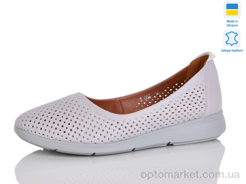 Купить Балетки жіночі 003-13 Amir сірий, фото 1