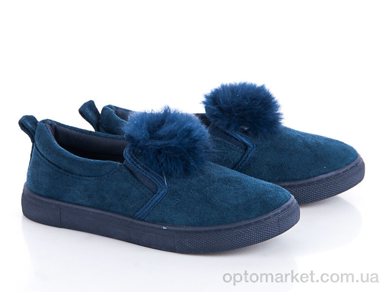 Купить Сліпони дитячі 003-2 Ok Shoes синій, фото 1