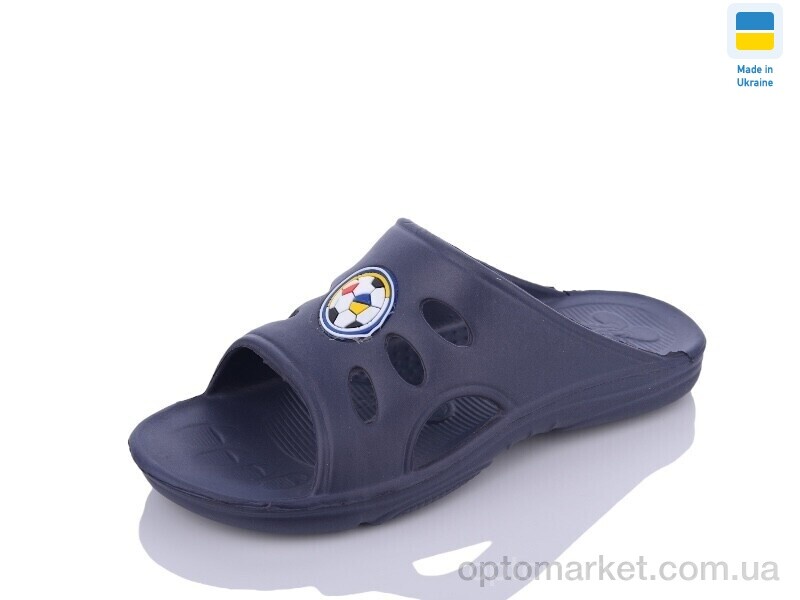 Купить Шльопанці дитячі 003 синій Крок синій, фото 1