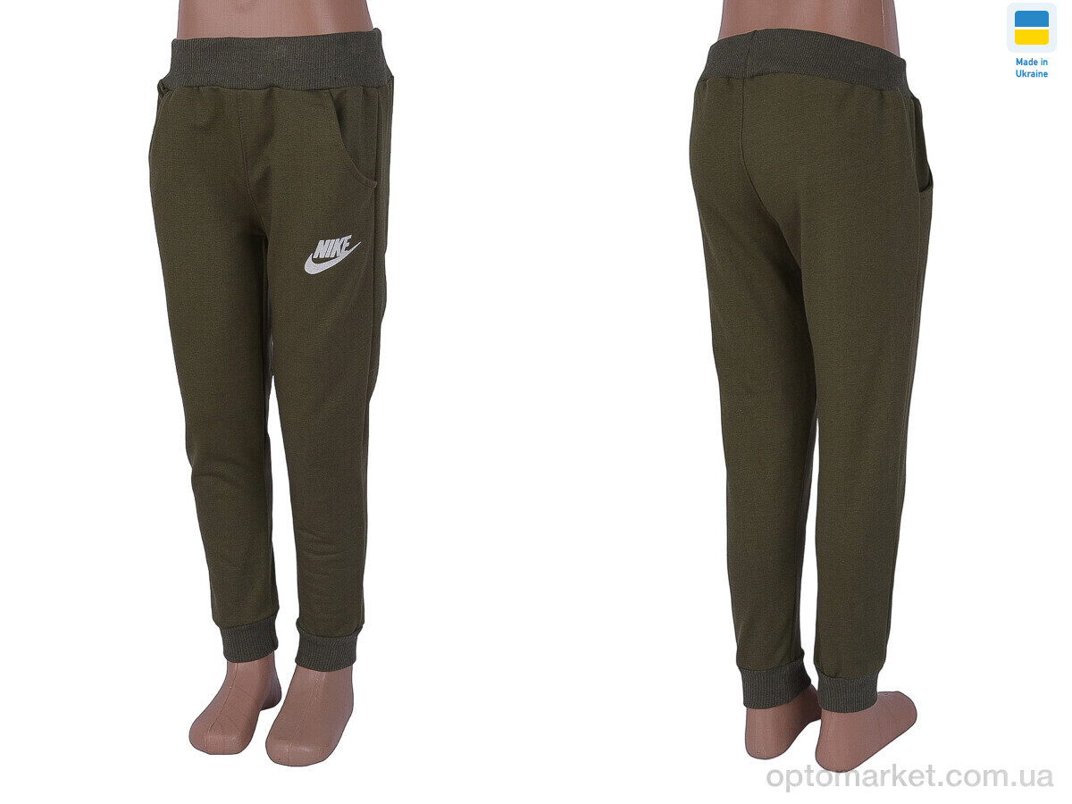 Купить Спортивні штаны дитячі 0032 (06881-14) green (122) N.ke зелений, фото 4