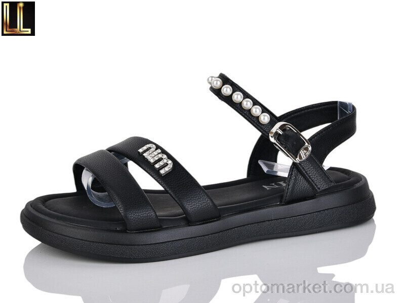 Купить Босоніжки жіночі 0033-1 Lilin чорний, фото 1