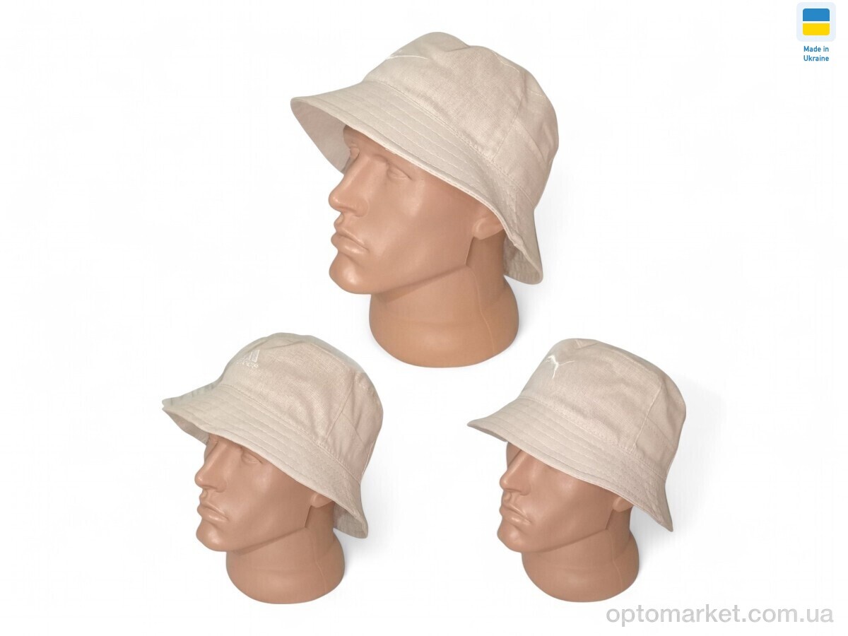 Купить Панама унісекс 0037 бежевий Mabi бежевий, фото 2