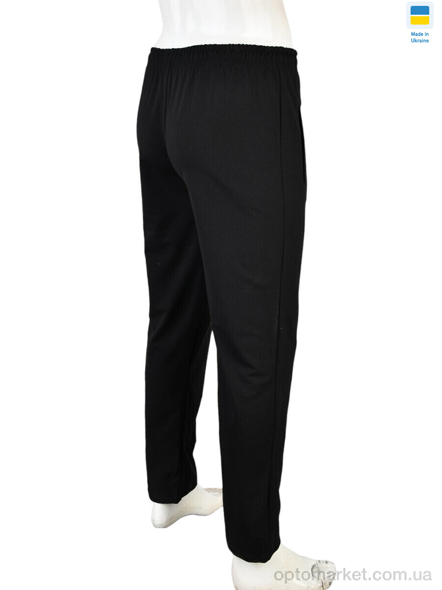 Купить Спортивні штаны чоловічі 004-2 black N.ke чорний, фото 3