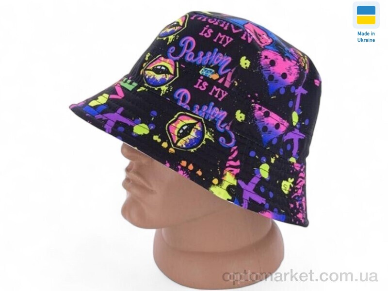 Купить Панама унісекс 0048 чорний Mabi чорний, фото 1