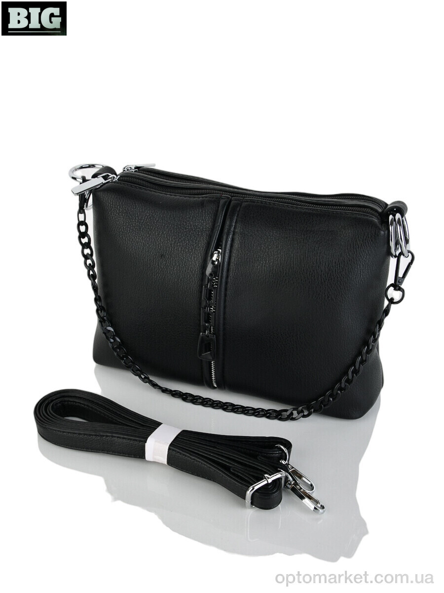 Купить Сумка женская 005-1 black YiRui чорний, фото 1