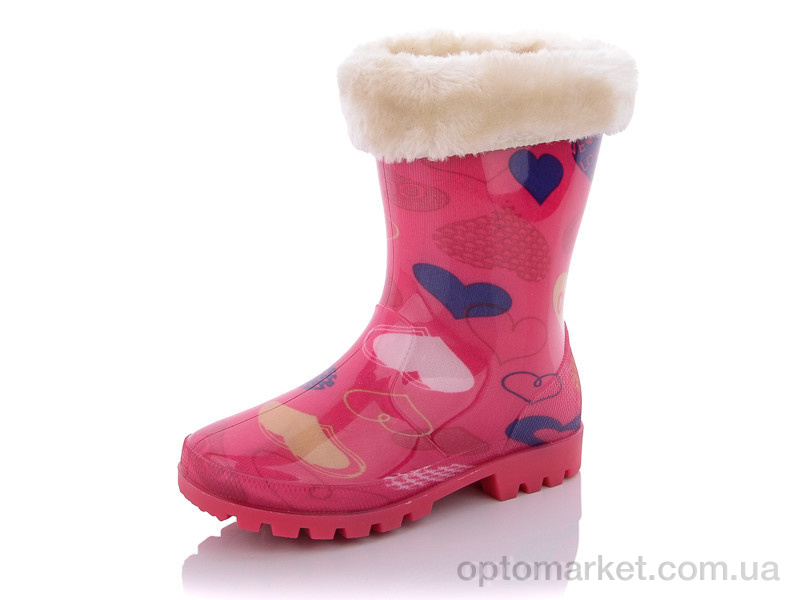 Купить Гумове взуття дитячі 005-296 Dual рожевий, фото 1