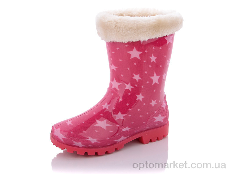 Купить Гумове взуття дитячі 005-299 уценка Dual рожевий, фото 1