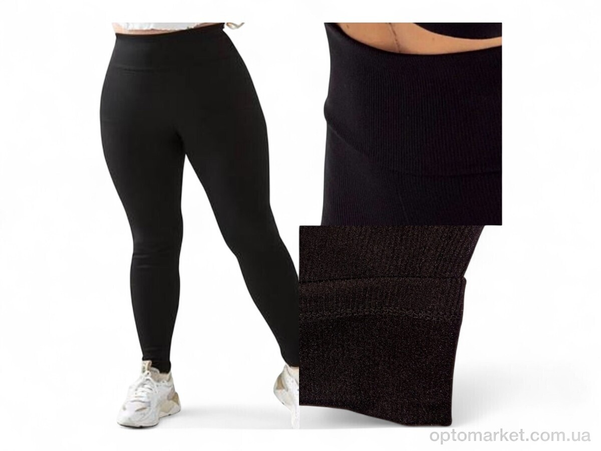 Купить Лосини жіночі 005 чорний Sport style чорний, фото 1