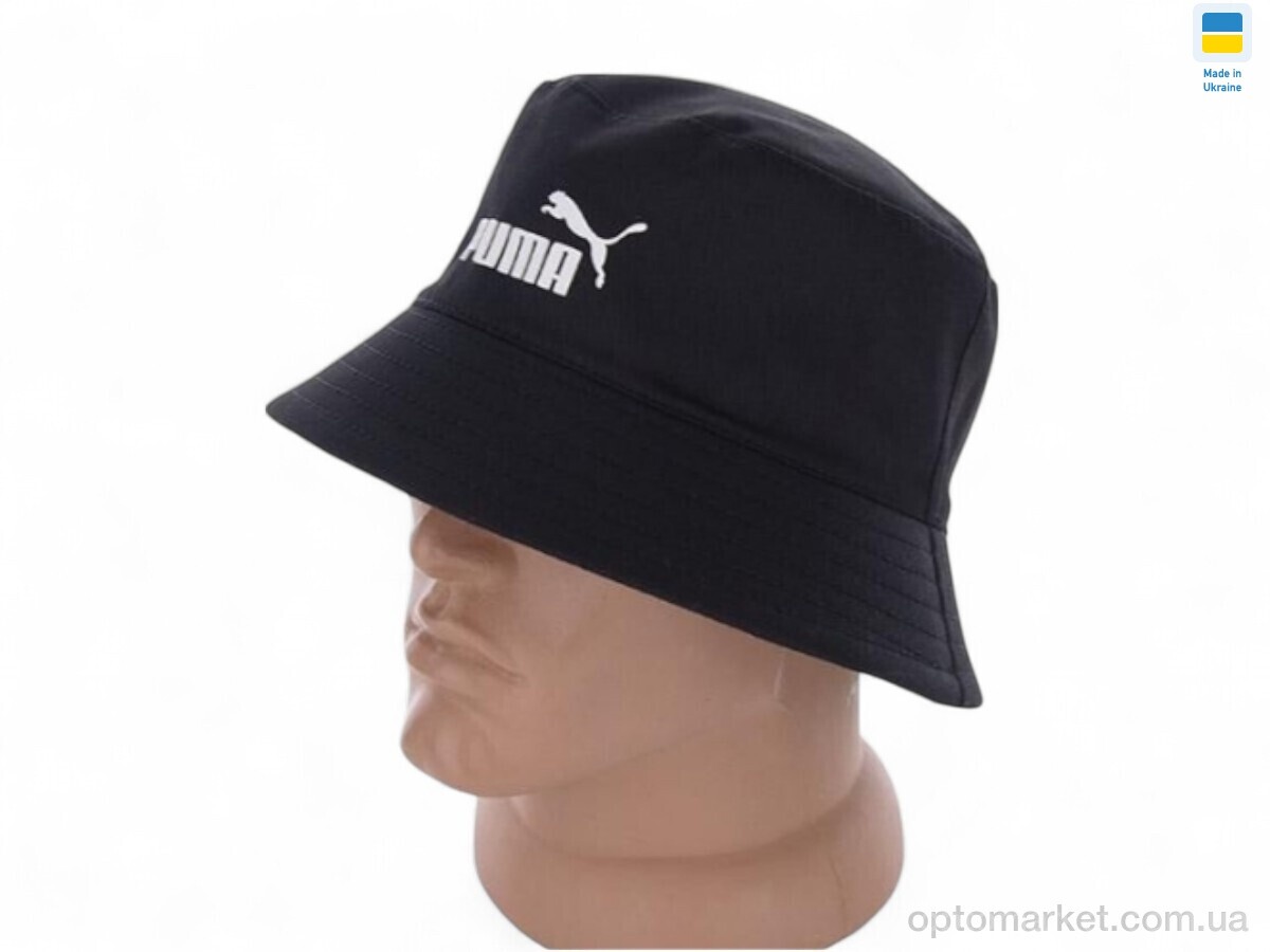 Купить Панама чоловічі 0066 black P.ma чорний, фото 2