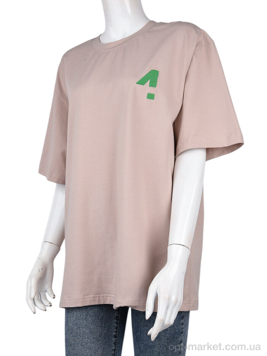 Купить Футболка жіночі 007-1 beige 4 seasons бежевий, фото 2