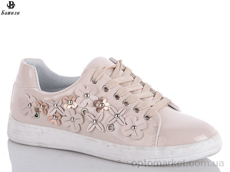 Купить Кросівки жіночі 007-11 beige Башили бежевий, фото 1