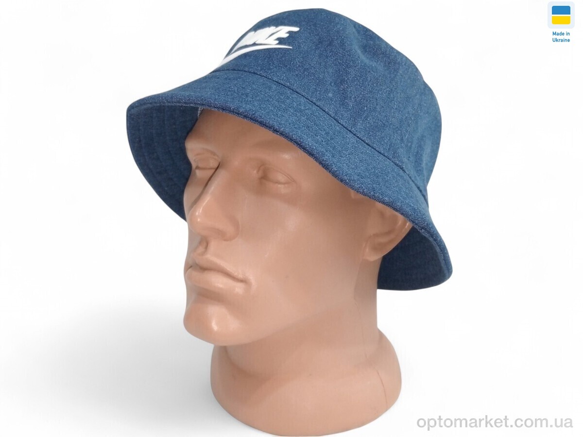 Купить Панама чоловічі 0076 джинс N.ke синій, фото 2