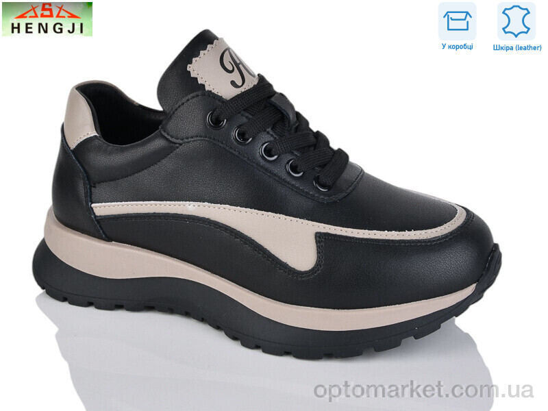 Купить Кросівки жіночі 008-5 Hengji чорний, фото 1