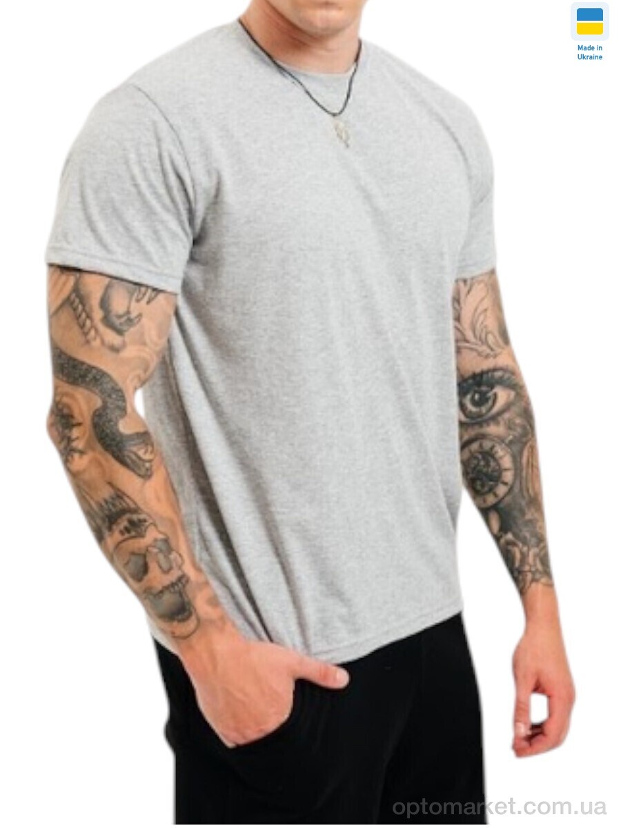 Купить Футболка чоловічі 008 сірий Margo сірий, фото 1