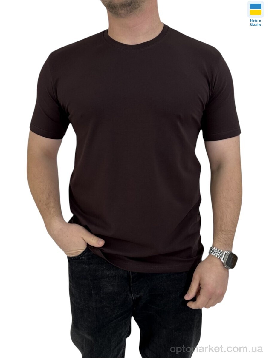 Купить Футболка чоловічі 0080 шоколад Margo коричневий, фото 1