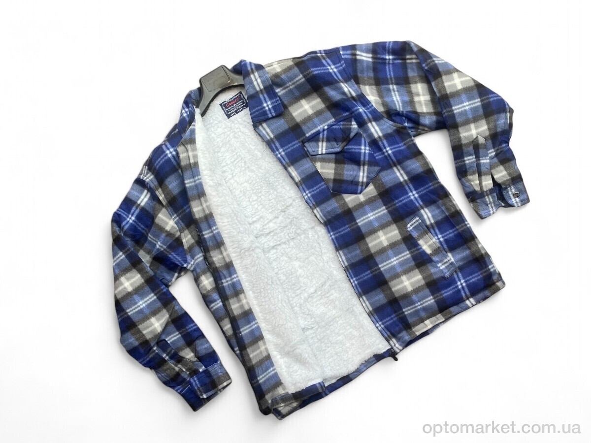 Купить Сорочка чоловічі 009-7 Canary синій, фото 1