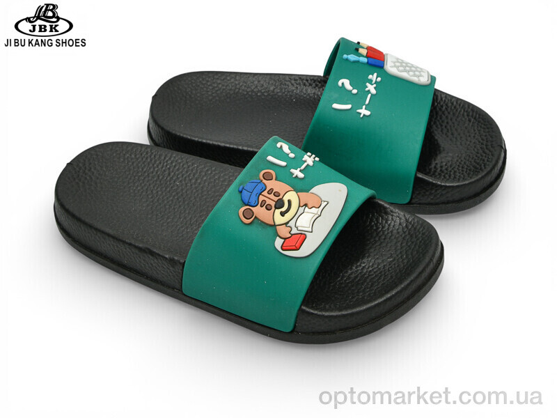Купить Шльопанці дитячі 00901-2 green Jibukang зелений, фото 1
