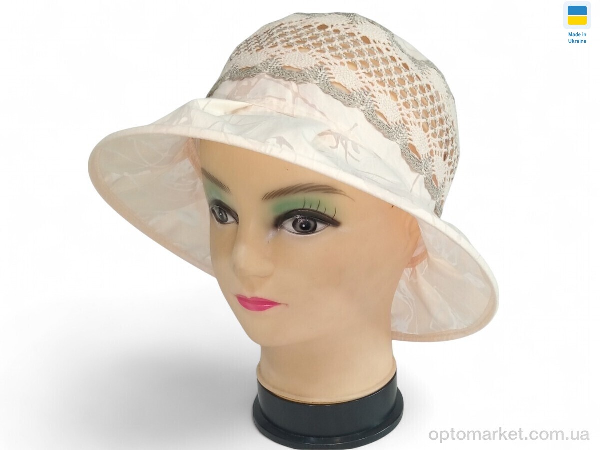 Купить Капелюх жіночі 0092 бежевий Mabi бежевий, фото 1