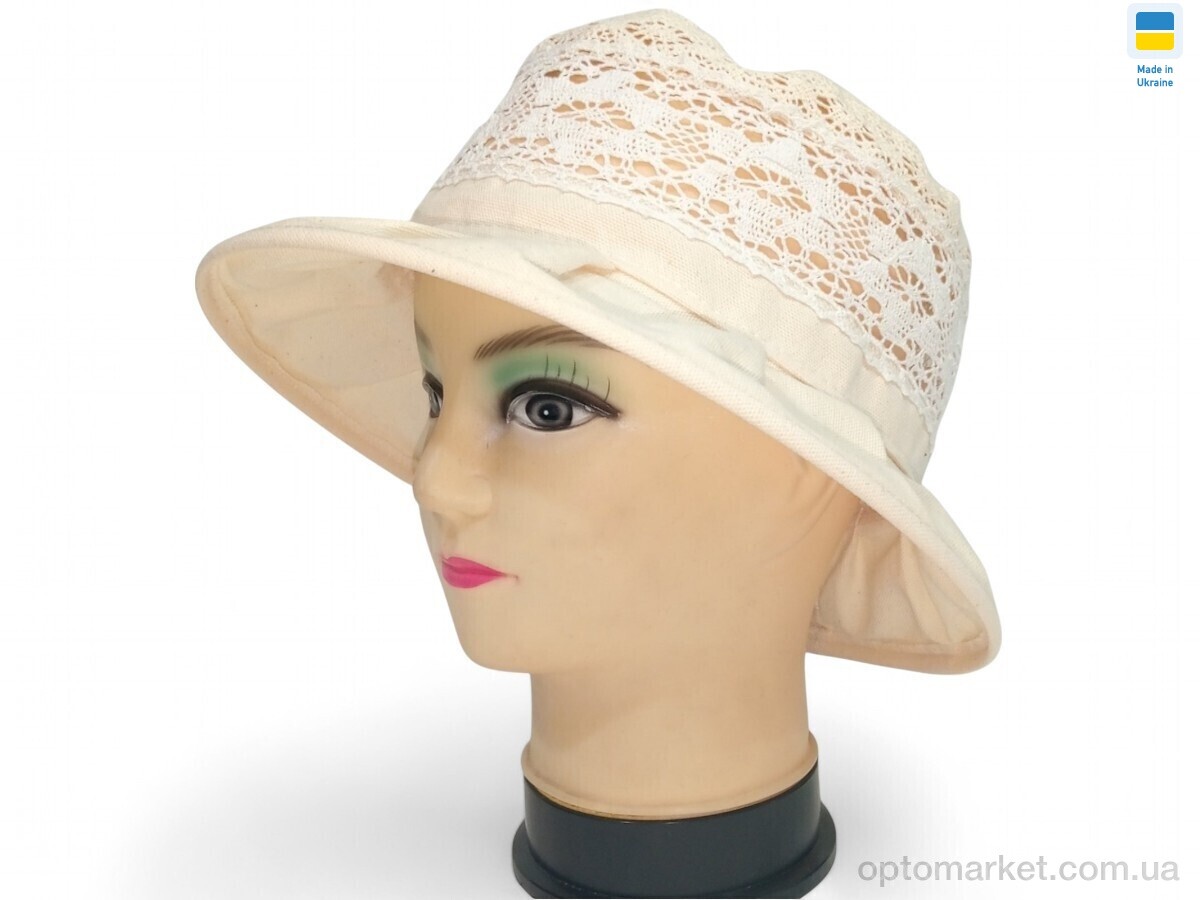 Купить Капелюх жіночі 0099 бежевий Mabi бежевий, фото 1